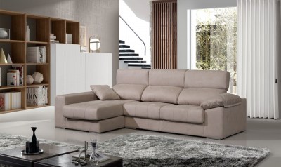 Sofá chaise longue lucerna