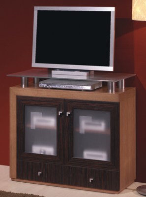Móvel TV Cibel c/ Vidro e Inox