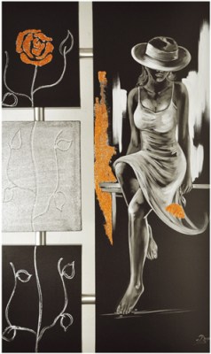 Quadro pintura 489