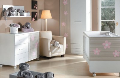 Quarto de Bebé Pink Flower AE