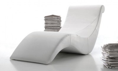 Chaise longue letter roma